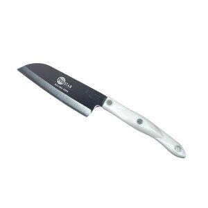 Cutco 2166 Petite Santoku Knife 5" Blade Engraved White